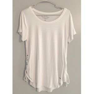 HOLLISTER white short sleeve shirt